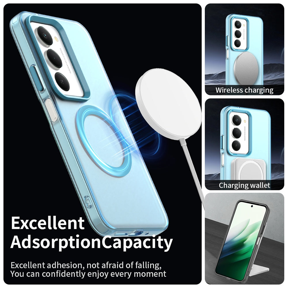 Futrola MagSafe za Xiaomi Redmi 15 5G / 15 4G, Techsuit, CandyCase, Plava