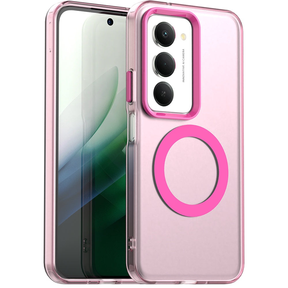 Futrola MagSafe za Xiaomi Redmi 15 5G / 15 4G, Techsuit, CandyCase, Roze