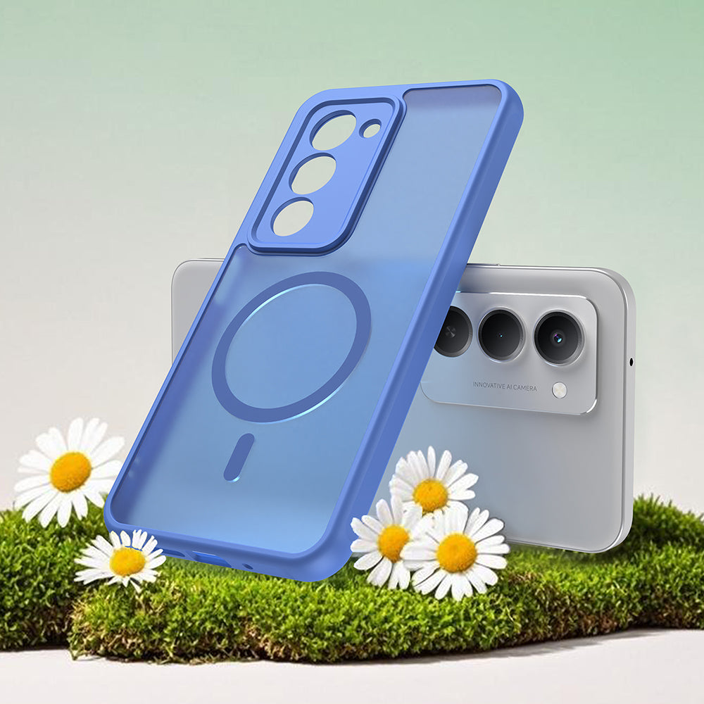 Futrola MagSafe za Xiaomi Redmi 15 5G / 15 4G, Techsuit, HaloFrost II, Plava