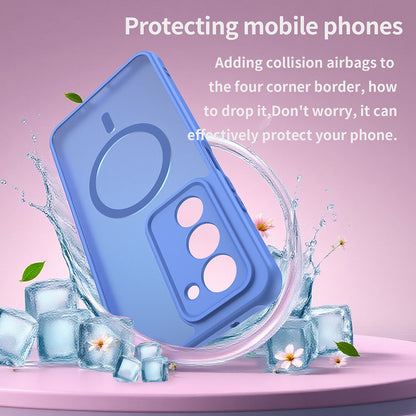 Futrola MagSafe za Xiaomi Redmi 15 5G / 15 4G, Techsuit, HaloFrost II, Plava