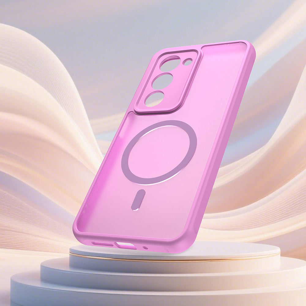Futrola MagSafe za Xiaomi Redmi 15 5G / 15 4G, Techsuit, HaloFrost II, Roze