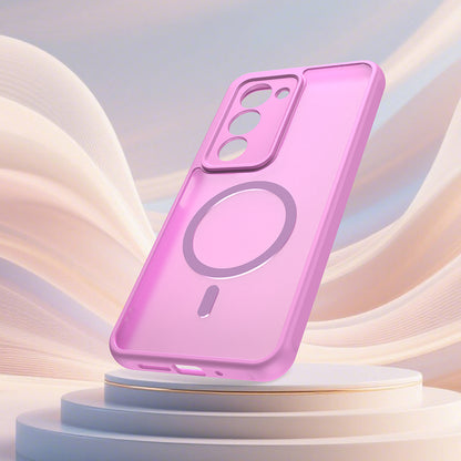 Futrola MagSafe za Xiaomi Redmi 15 5G / 15 4G, Techsuit, HaloFrost II, Roze