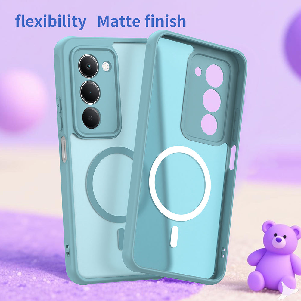 Futrola MagSafe za Xiaomi Redmi 15 5G / 15 4G, Techsuit, HaloFrost II, Svijetlo Zelena