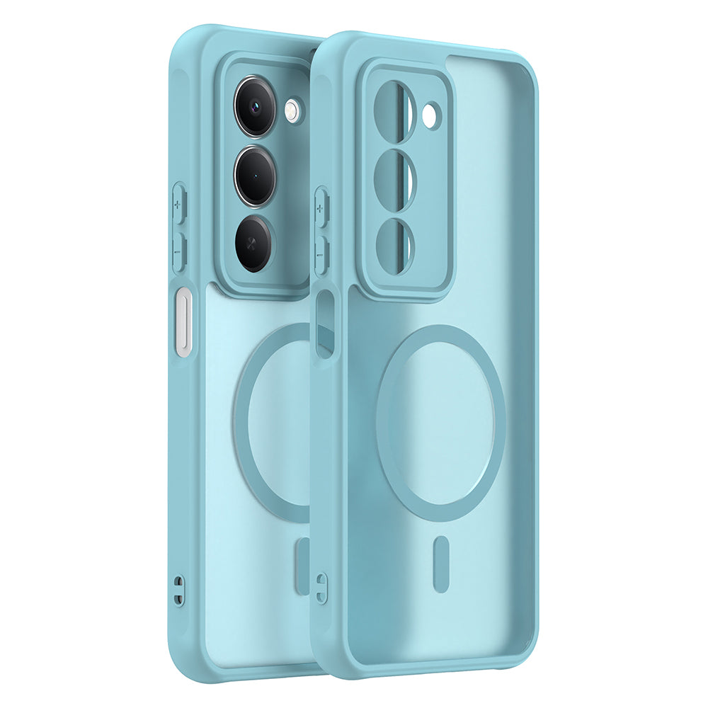 Futrola MagSafe za Xiaomi Redmi 15 5G / 15 4G, Techsuit, HaloFrost II, Svijetlo Zelena