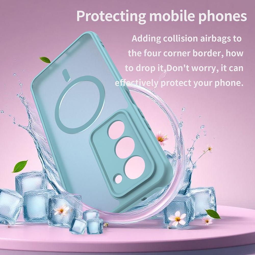 Futrola MagSafe za Xiaomi Redmi 15 5G / 15 4G, Techsuit, HaloFrost II, Svijetlo Zelena