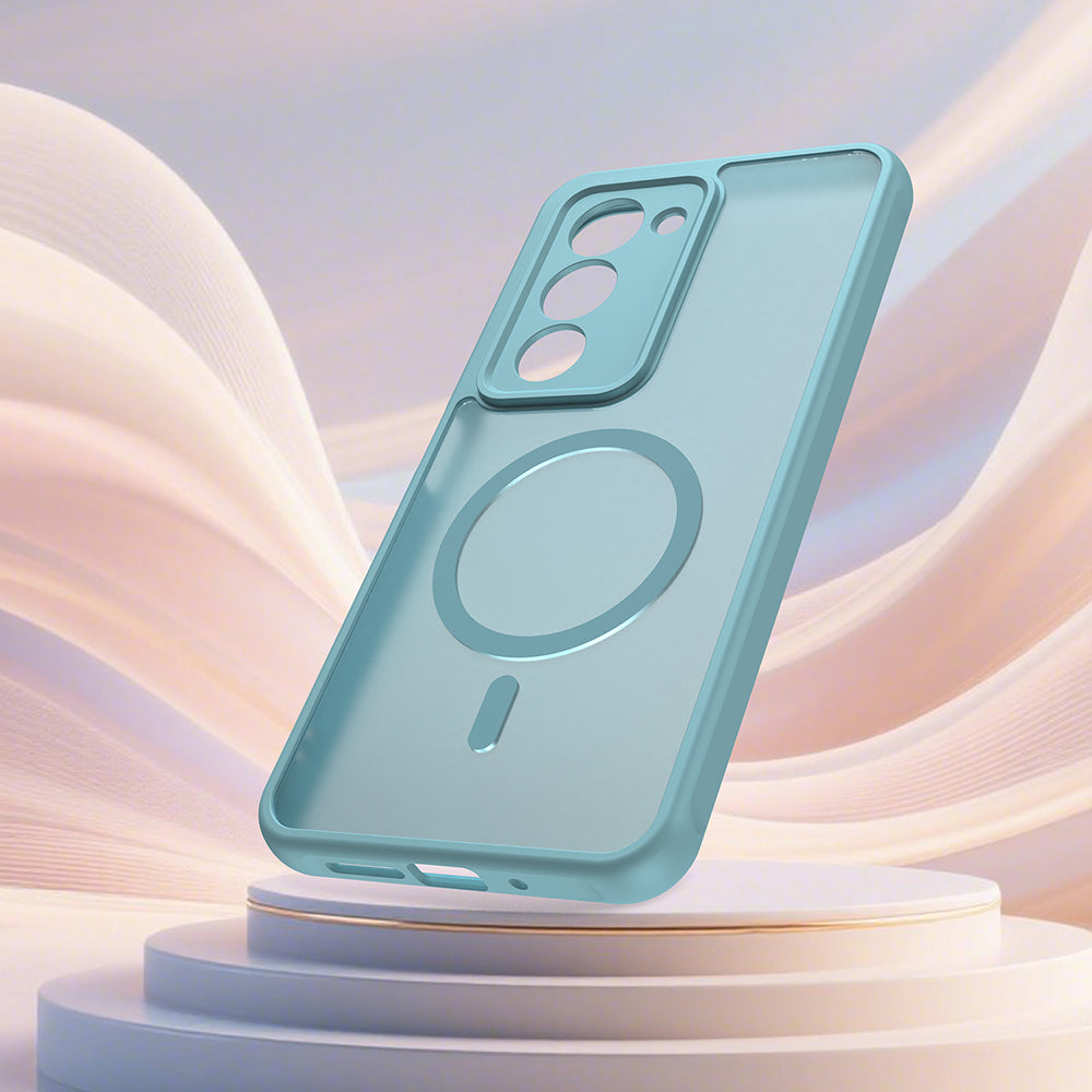 Futrola MagSafe za Xiaomi Redmi 15 5G / 15 4G, Techsuit, HaloFrost II, Svijetlo Zelena