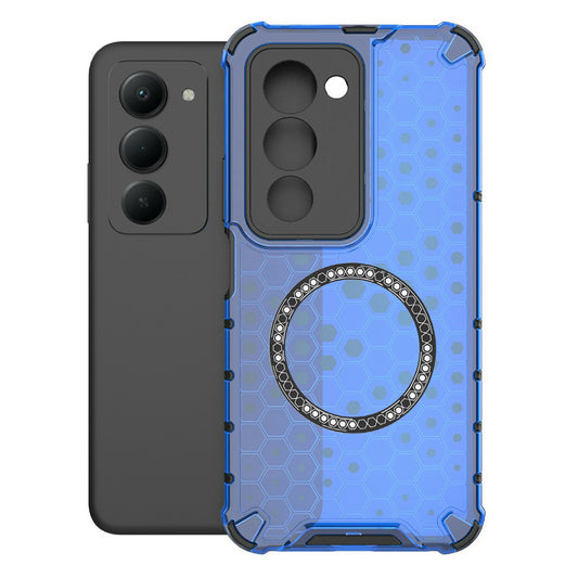 Futrola MagSafe za Xiaomi Redmi 15 5G / 15 4G, Techsuit, HoneyComb Shield, Plava