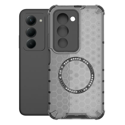 Futrola MagSafe za Xiaomi Redmi 15 5G / 15 4G, Techsuit, HoneyComb Shield, Crna