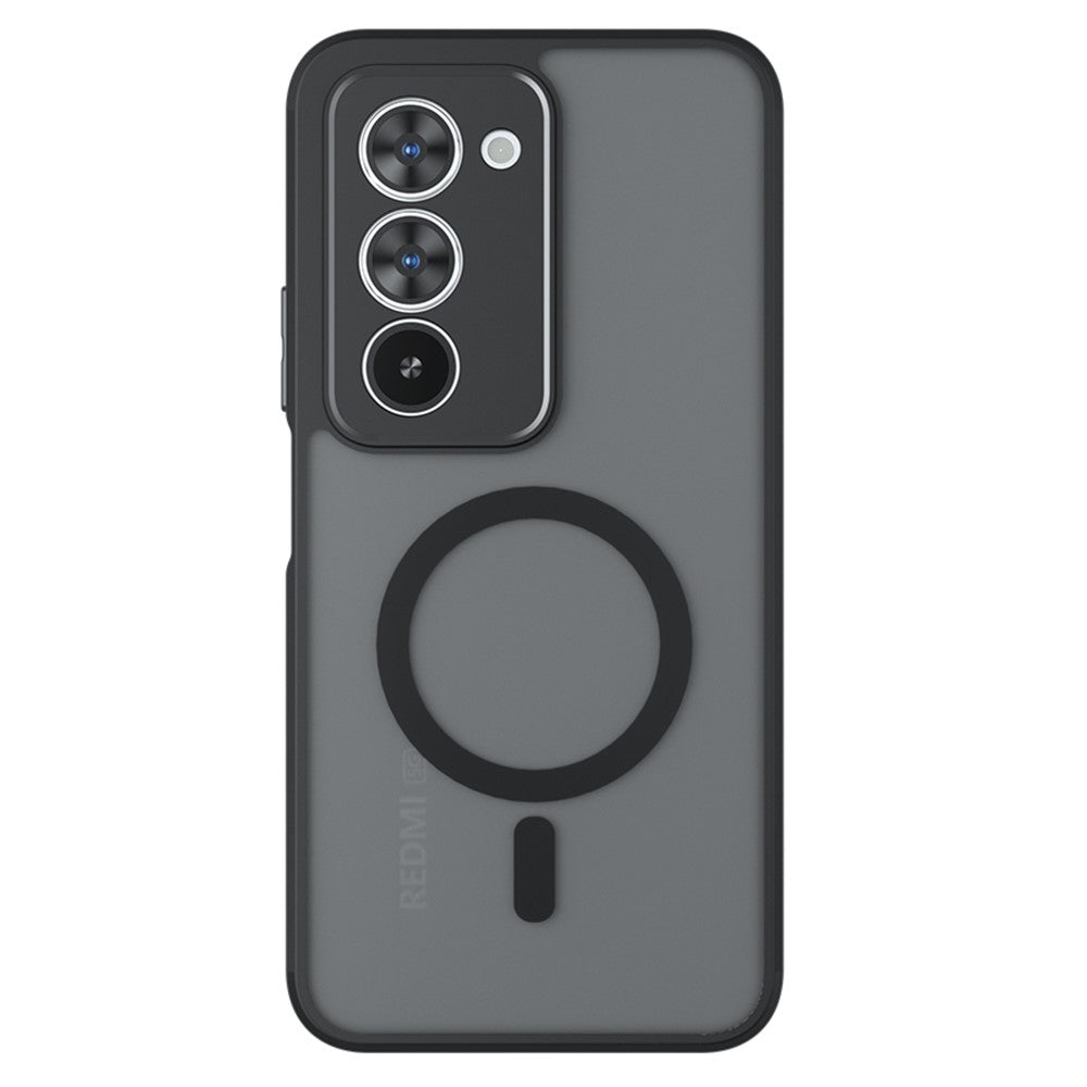 Futrola MagSafe za Xiaomi Redmi 15 5G / 15 4G, Techsuit, PureFrost, Satin Crna
