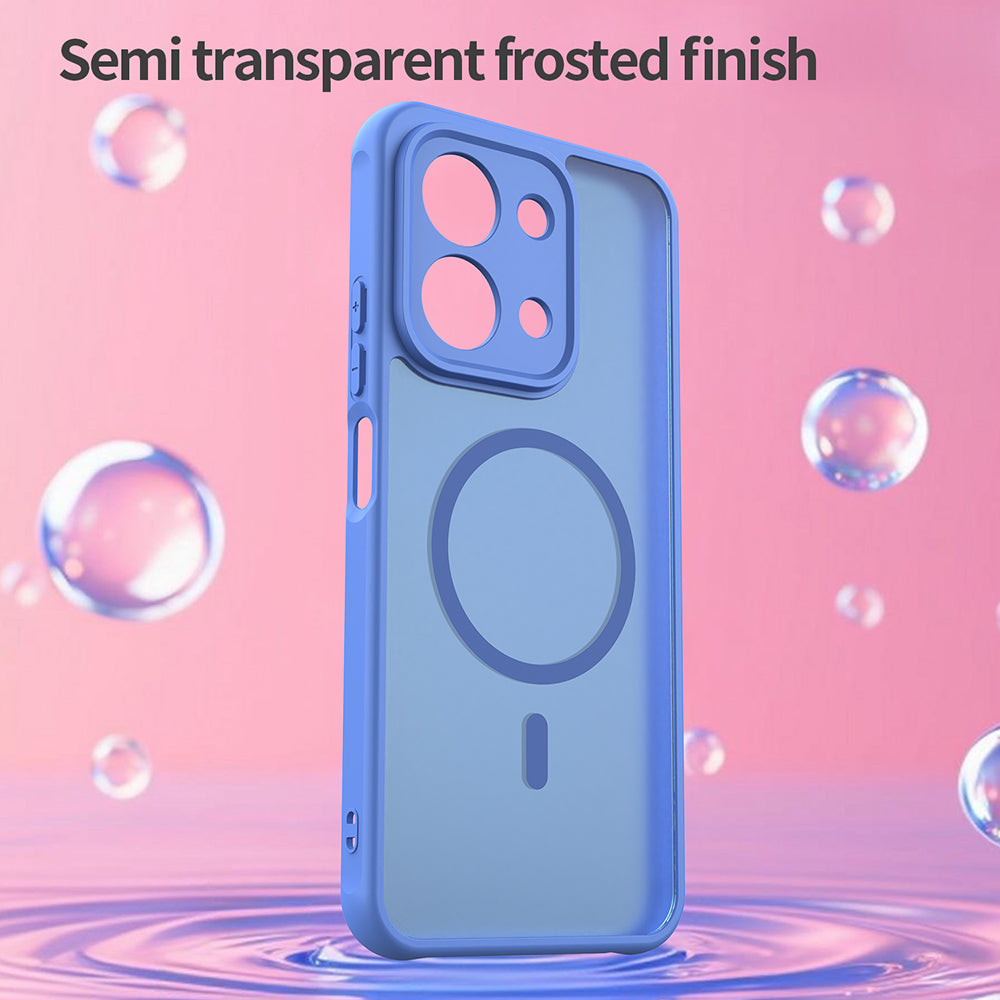 Futrola MagSafe za Xiaomi Redmi 15C 5G / 15C 4G, Techsuit, HaloFrost II, Plava