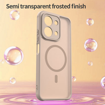 Futrola MagSafe za Xiaomi Redmi 15C 5G / 15C 4G, Techsuit, HaloFrost II, Zlatna