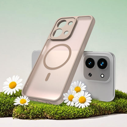 Futrola MagSafe za Xiaomi Redmi 15C 5G / 15C 4G, Techsuit, HaloFrost II, Zlatna