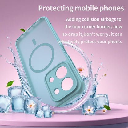 Futrola MagSafe za Xiaomi Redmi 15C 5G / 15C 4G, Techsuit, HaloFrost II, Svijetlo Zelena