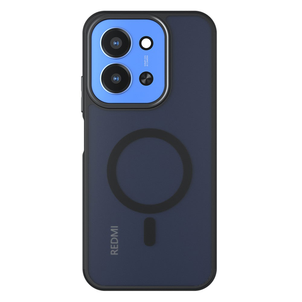 Futrola MagSafe za Xiaomi Redmi 15C 5G / 15C 4G, Techsuit, PureFrost, Satin Crna