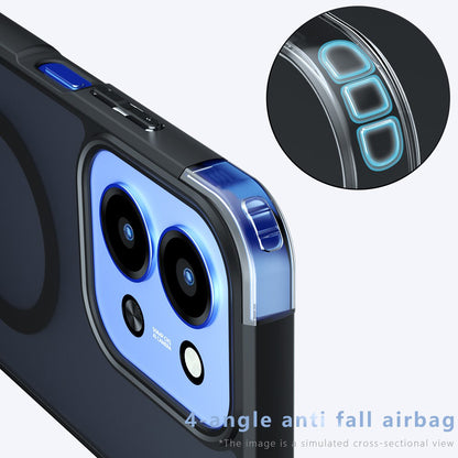 Futrola MagSafe za Xiaomi Redmi 15C 5G / 15C 4G, Techsuit, PureFrost, Satin Crna