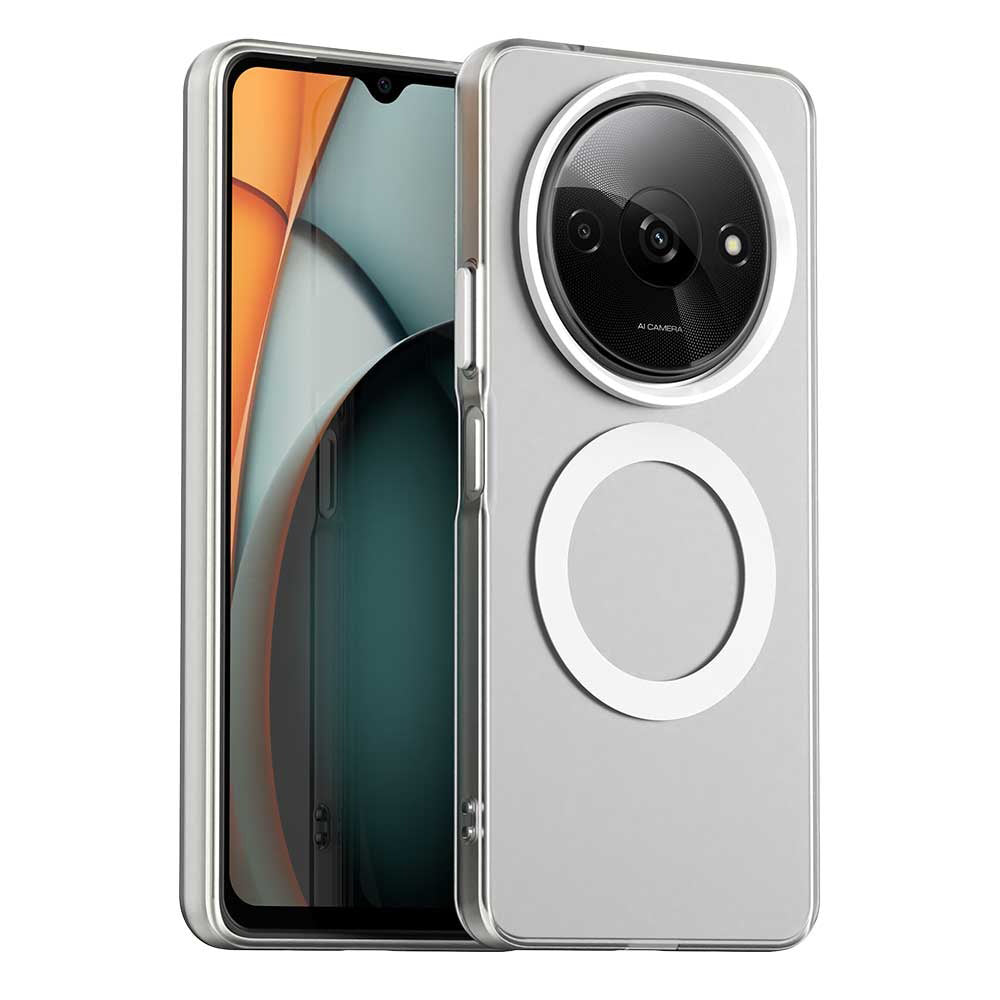 MagSafe futrola za Xiaomi Redmi A3x / A3, Techsuit, CandyCase, Bela