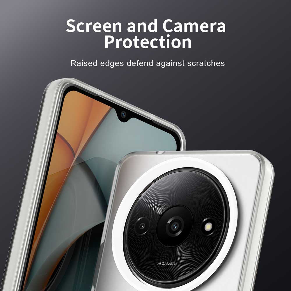 MagSafe futrola za Xiaomi Redmi A3x / A3, Techsuit, CandyCase, Bela