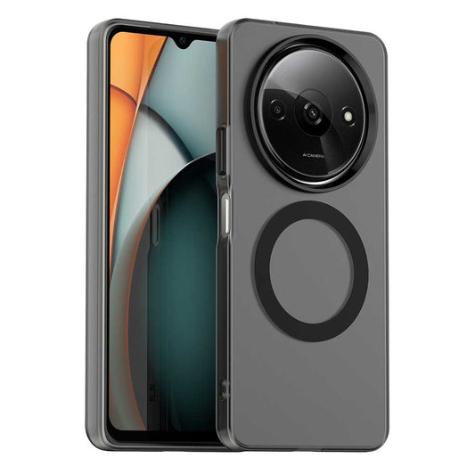 MagSafe futrola za Xiaomi Redmi A3x / A3, Techsuit, CandyCase, Crna