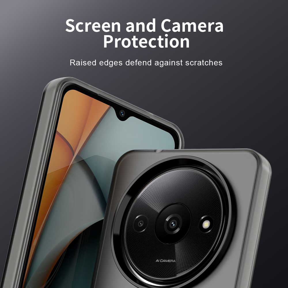 MagSafe futrola za Xiaomi Redmi A3x / A3, Techsuit, CandyCase, Crna