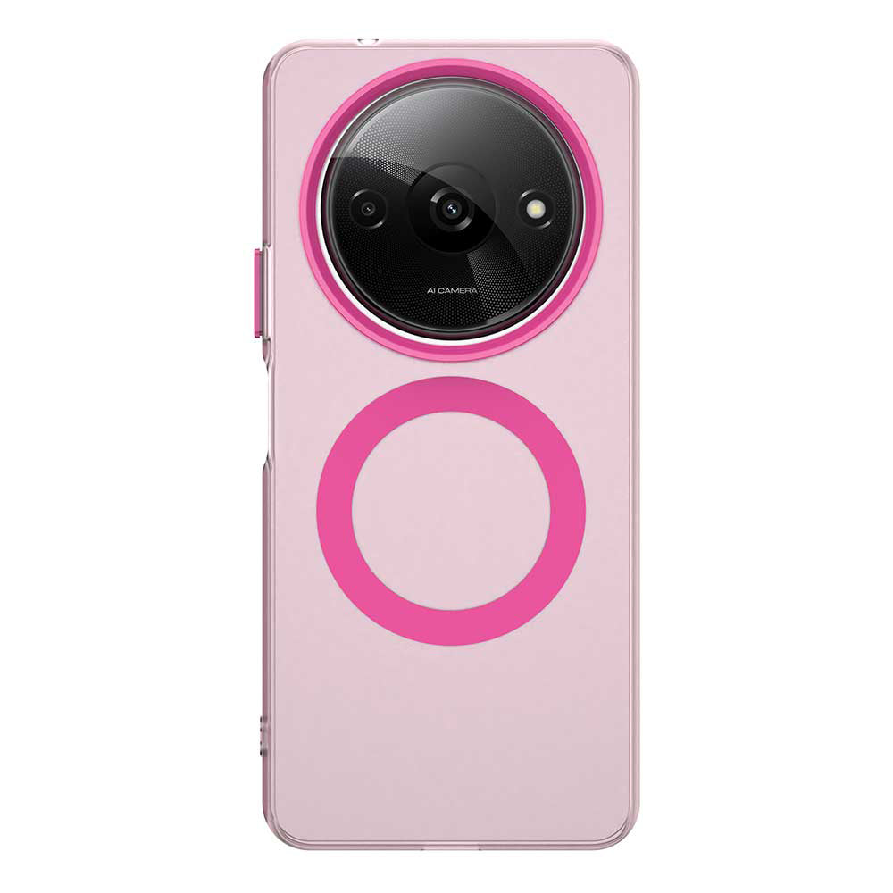 MagSafe futrola za Xiaomi Redmi A3x / A3, Techsuit, CandyCase, Roze