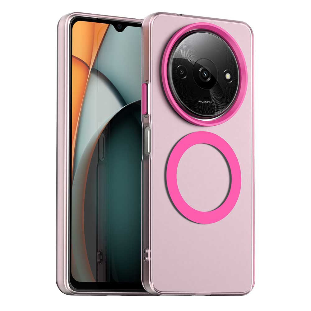 MagSafe futrola za Xiaomi Redmi A3x / A3, Techsuit, CandyCase, Roze