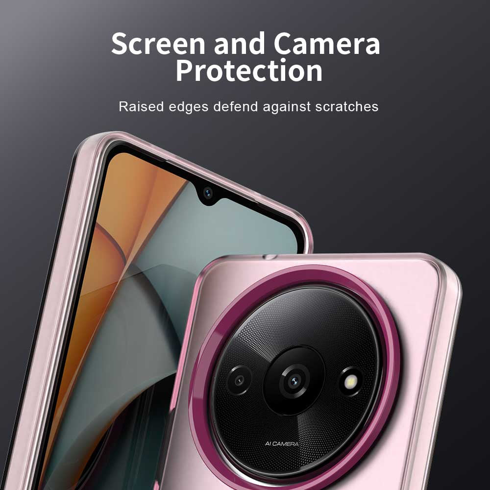 MagSafe futrola za Xiaomi Redmi A3x / A3, Techsuit, CandyCase, Roze