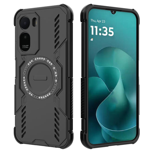 MagSafe futrola za Xiaomi Redmi A7 Pro 4G, Techsuit, ArmorMag, Crna