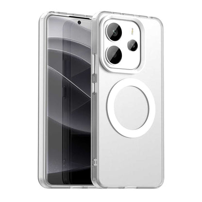 MagSafe futrola za Xiaomi Redmi Note 14 4G (Regional), Techsuit, CandyCase, Bela