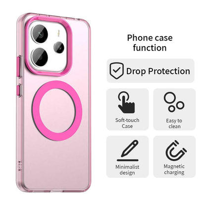 MagSafe futrola za Xiaomi Redmi Note 14 4G (Regional), Techsuit, CandyCase, Roze