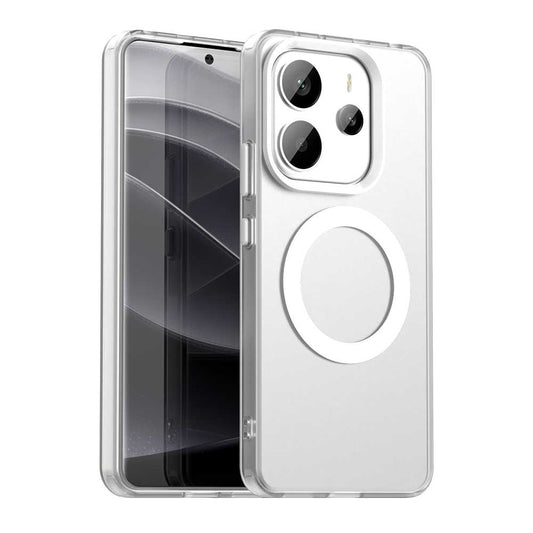 MagSafe futrola za Xiaomi Redmi Note 14 4G (Standard), Techsuit, CandyCase, Bela