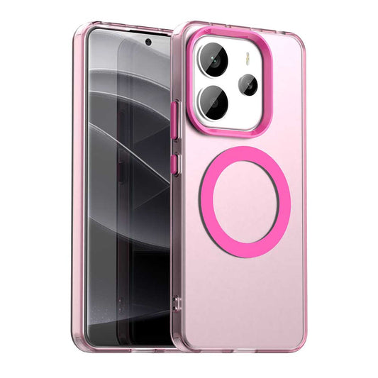 MagSafe futrola za Xiaomi Redmi Note 14 4G (Standard), Techsuit, CandyCase, Roze