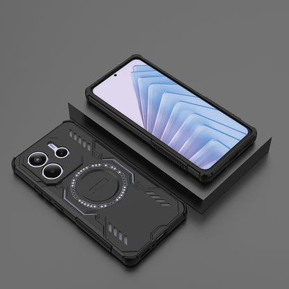 MagSafe futrola za Xiaomi Redmi Note 14 5G, Techsuit, ArmorMag, Crna