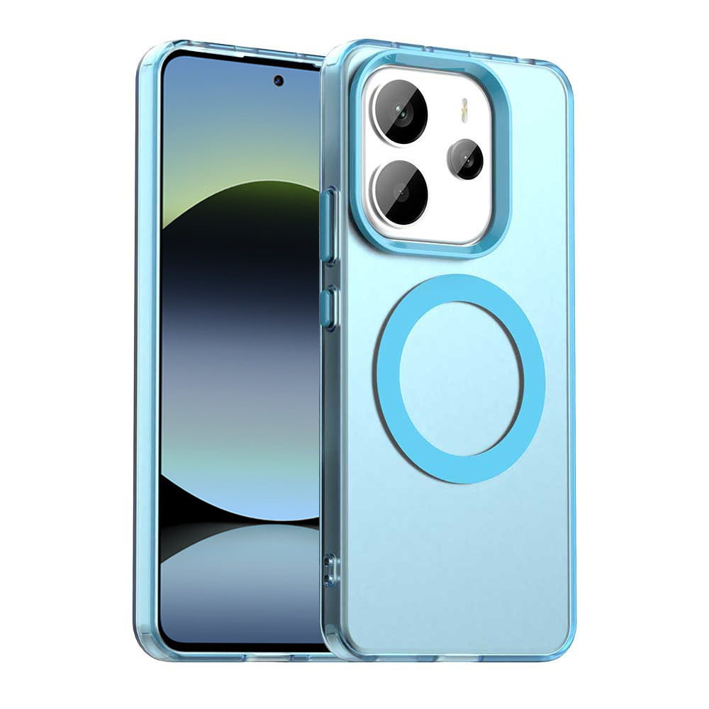 MagSafe futrola za Xiaomi Redmi Note 14 5G, Techsuit, CandyCase, Plava