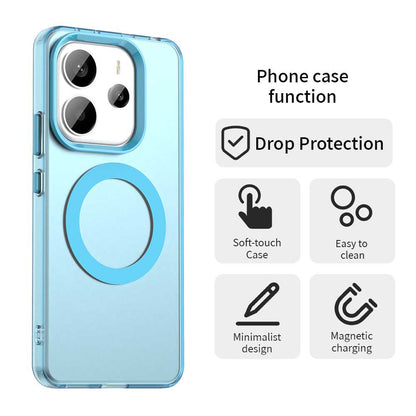 MagSafe futrola za Xiaomi Redmi Note 14 5G, Techsuit, CandyCase, Plava