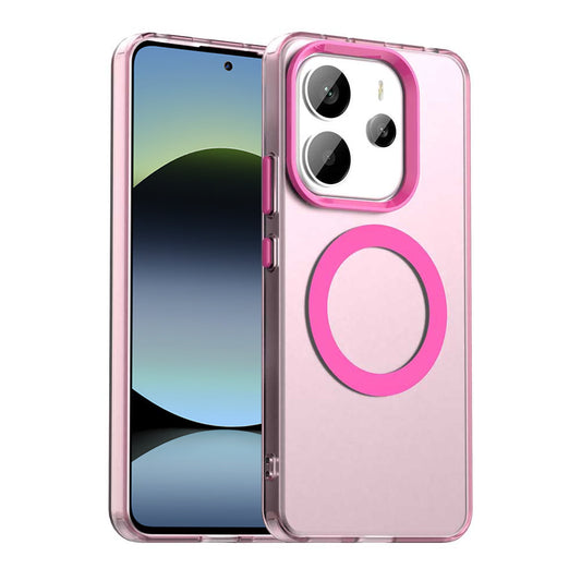 MagSafe futrola za Xiaomi Redmi Note 14 5G, Techsuit, CandyCase, Roze