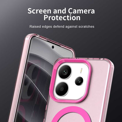 MagSafe futrola za Xiaomi Redmi Note 14 5G, Techsuit, CandyCase, Roze