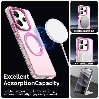 MagSafe futrola za Xiaomi Redmi Note 14 5G, Techsuit, CandyCase, Roze