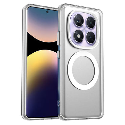 MagSafe futrola za Xiaomi Redmi Note 14 Pro 4G, Techsuit, CandyCase, Bela