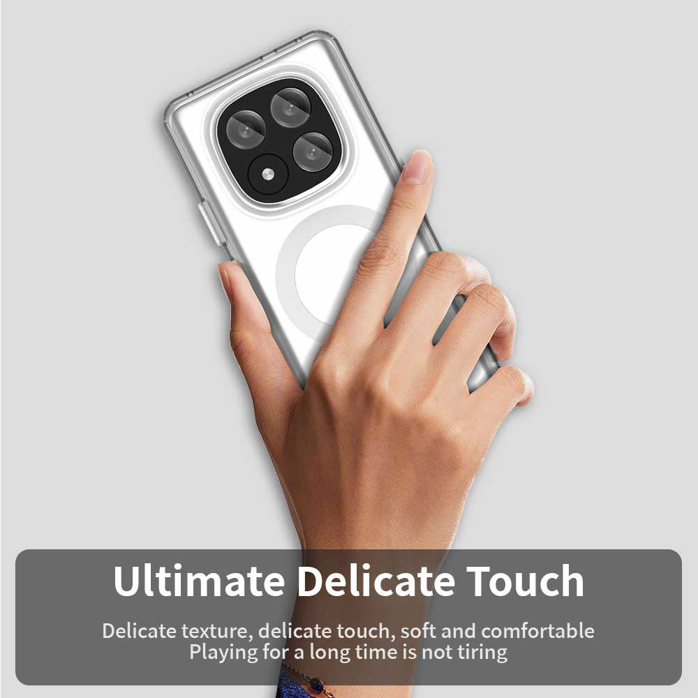 MagSafe futrola za Xiaomi Redmi Note 14 Pro+ 5G, Techsuit, CandyCase, Bela