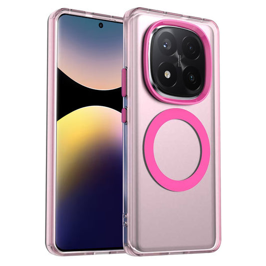 MagSafe futrola za Xiaomi Redmi Note 14 Pro+ 5G, Techsuit, CandyCase, Roze