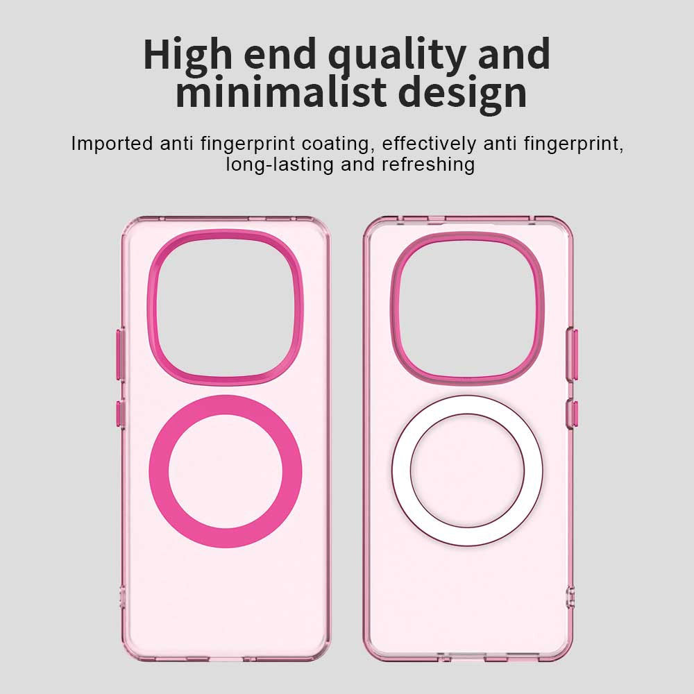 MagSafe futrola za Xiaomi Redmi Note 14 Pro+ 5G, Techsuit, CandyCase, Roze