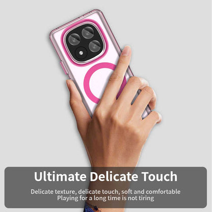 MagSafe futrola za Xiaomi Redmi Note 14 Pro+ 5G, Techsuit, CandyCase, Roze
