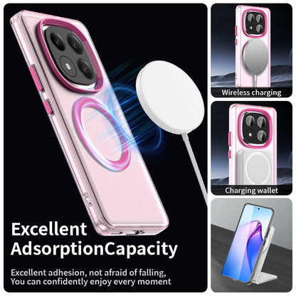 MagSafe futrola za Xiaomi Redmi Note 14 Pro+ 5G, Techsuit, CandyCase, Roze