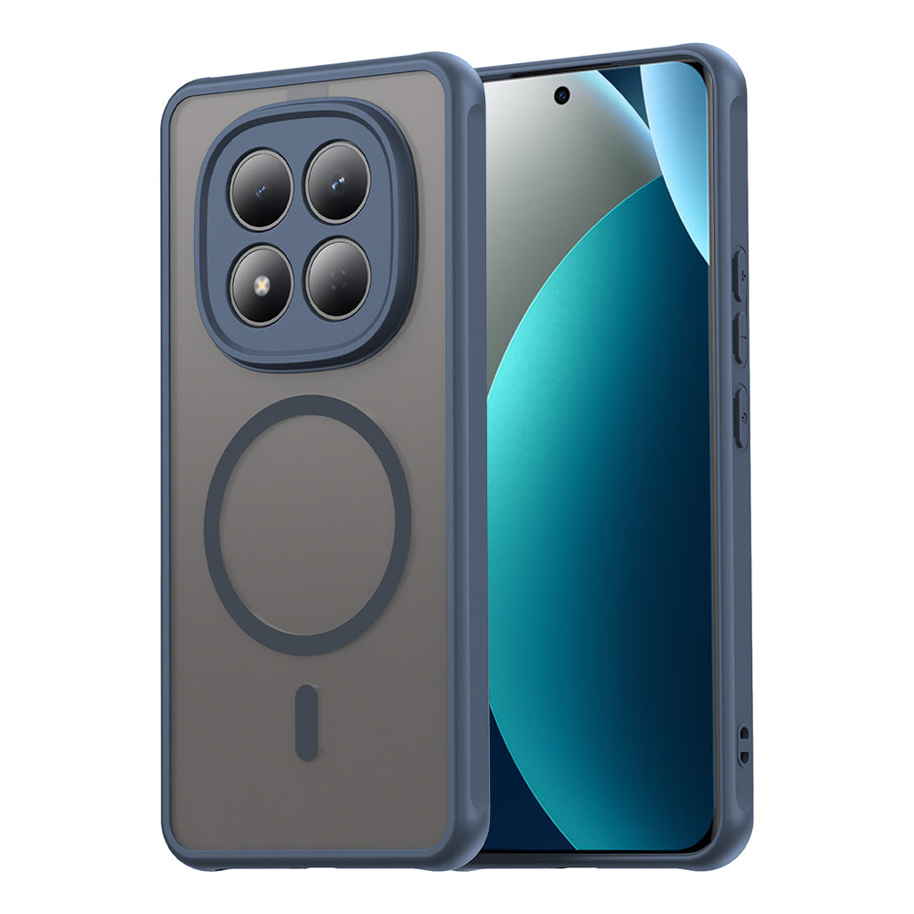 Futrola MagSafe za Xiaomi Redmi Note 15 Pro 4G, Techsuit, HaloFrost II, Tamnoplava