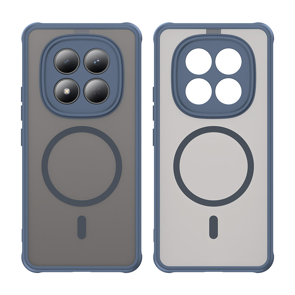 Futrola MagSafe za Xiaomi Redmi Note 15 Pro 4G, Techsuit, HaloFrost II, Tamnoplava