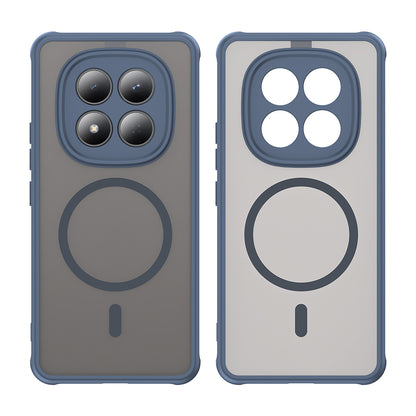 Futrola MagSafe za Xiaomi Redmi Note 15 Pro 4G, Techsuit, HaloFrost II, Tamnoplava