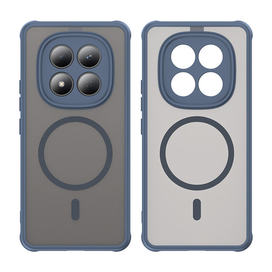 Futrola MagSafe za Xiaomi Redmi Note 15 Pro 4G, Techsuit, HaloFrost II, Tamnoplava