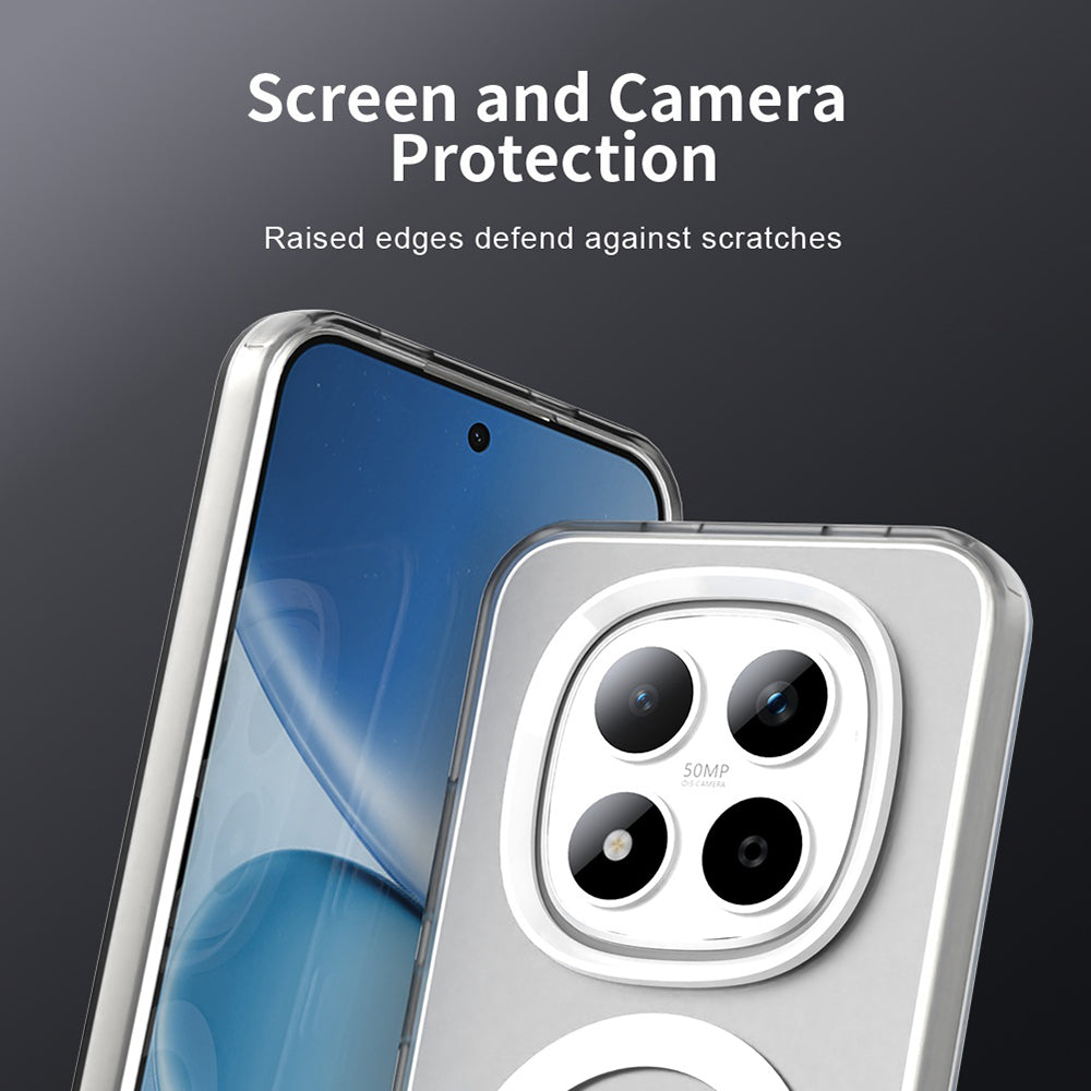 Futrola MagSafe za Xiaomi Redmi Note 15 Pro 5G, Techsuit, CandyCase, Bela
