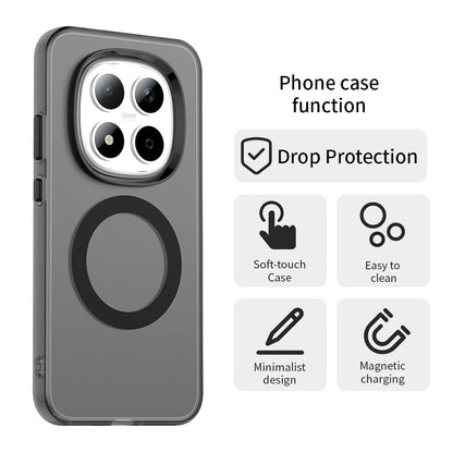 Futrola MagSafe za Xiaomi Redmi Note 15 Pro 5G, Techsuit, CandyCase, Crna