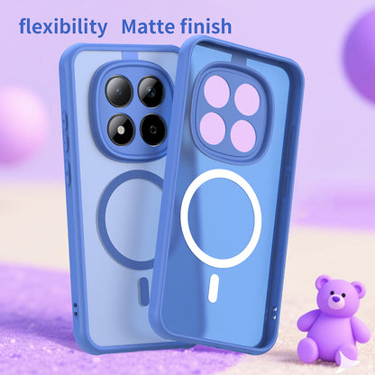 Futrola MagSafe za Xiaomi Redmi Note 15 Pro 5G, Techsuit, HaloFrost II, Plava